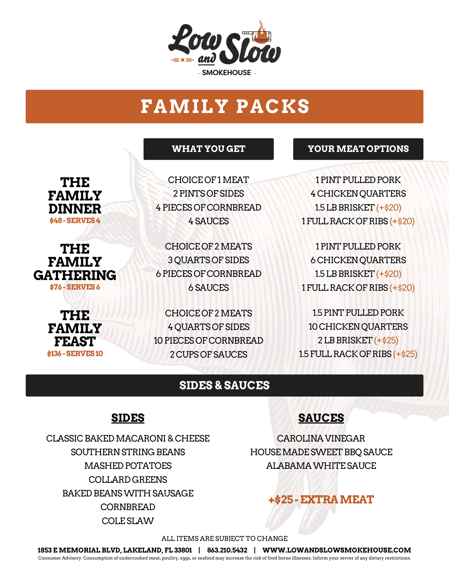 LOSL FL - Family Packs