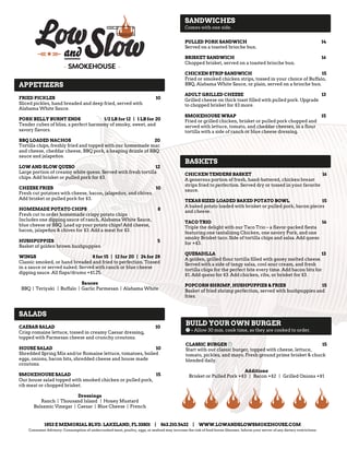 LOSL FL v2.12 - Lunch & Dinner - Front
