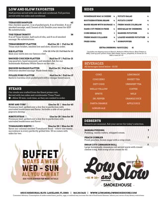 LOSL FL v2.12 - Lunch & Dinner - Rear